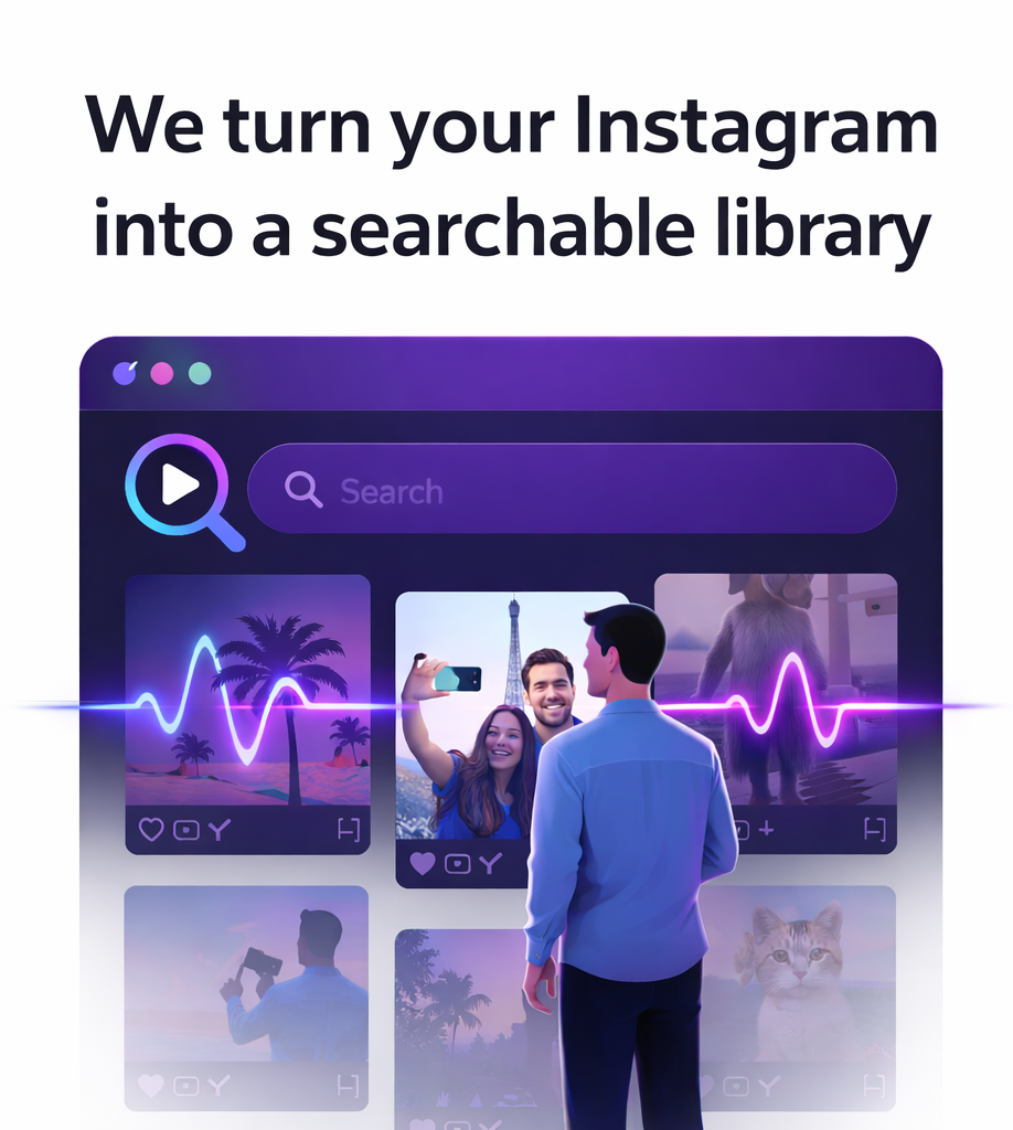 Search Instagram reels